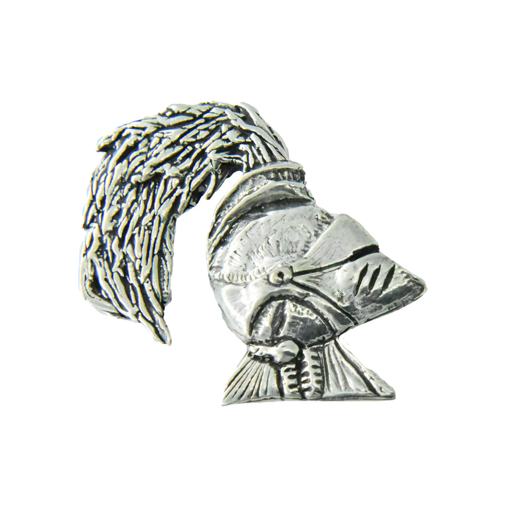 Medieval Knights Helmet Pin G008