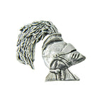 Medieval Knights Helmet Pin G008