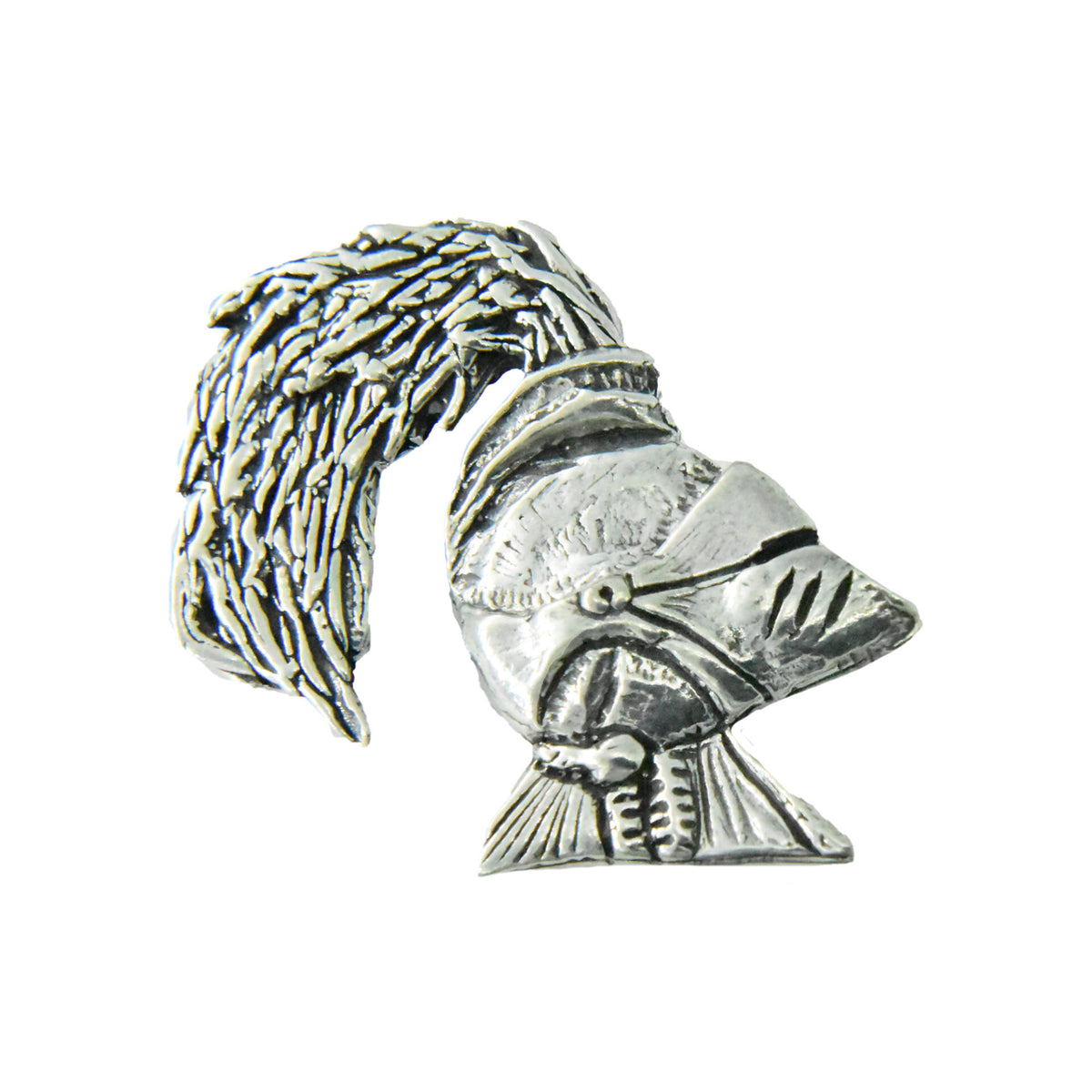 Medieval Knights Helmet Pin G008