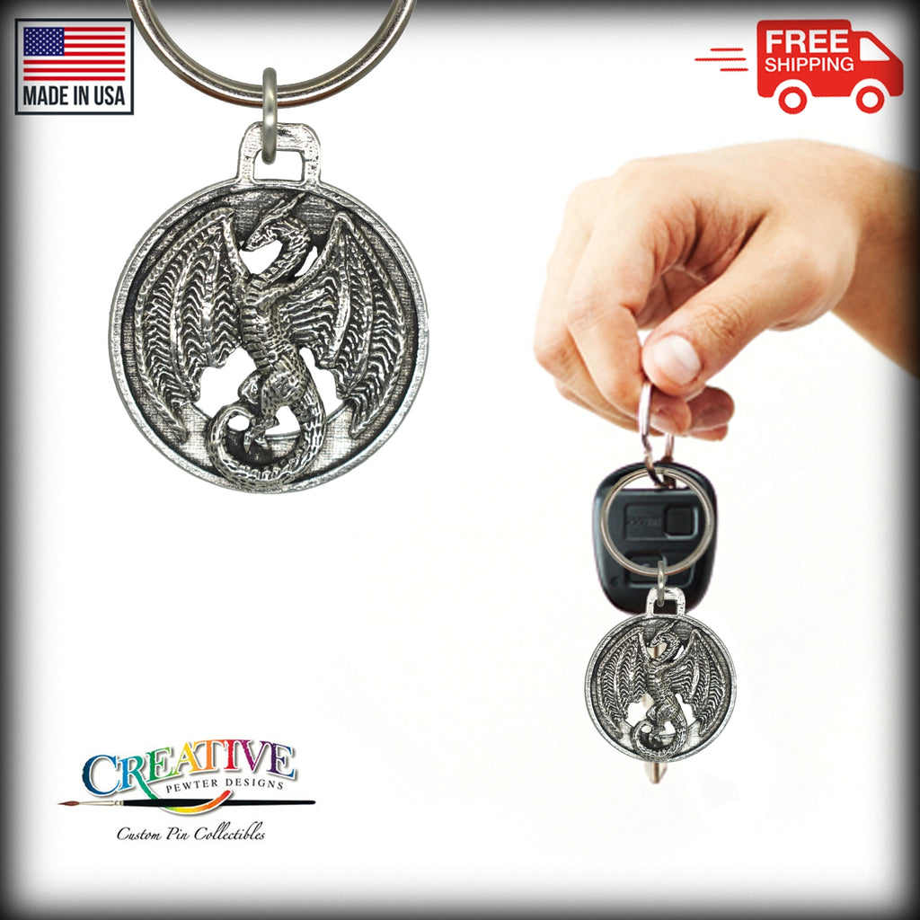 Dragon Flying Keychain G009AKC