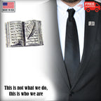 Book and Quill Pin G013