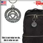 Celtic Knot in Runes Keychain G026KC