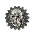 Gear With Skull Pin G034