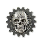 Gear With Skull Pin G034