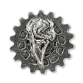 Gear With Raven Pin G038