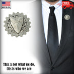 Gear With Shark Tooth Pin G039