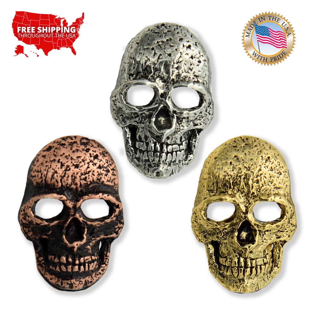 Human Skull Pin G042