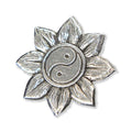 Flower With Yin Yang Pin G067