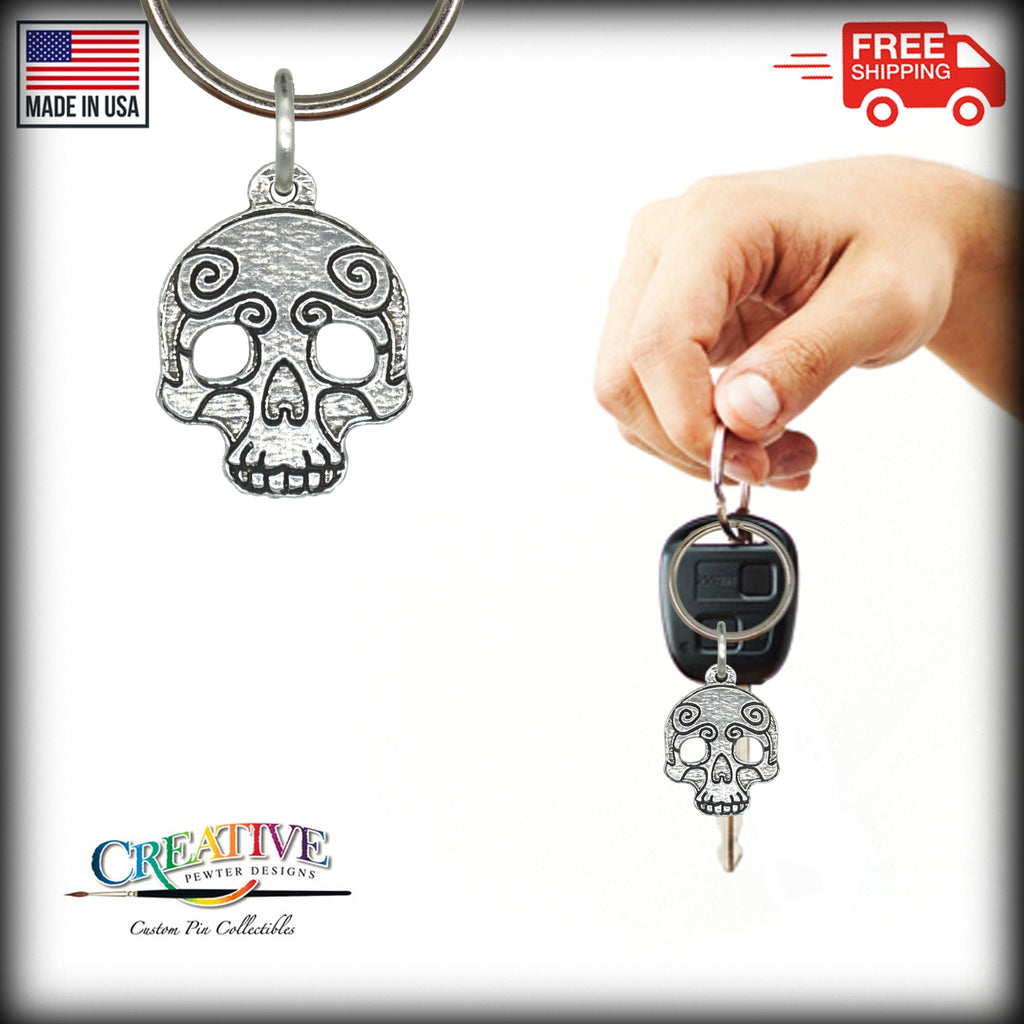 Skull Keychain G103KC