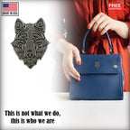 Wolf Head Pin G105