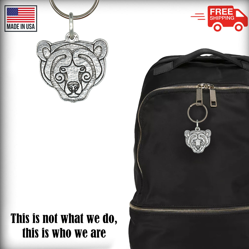 Bear Head Keychain G106KC