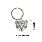 Bear Head Keychain G106KC