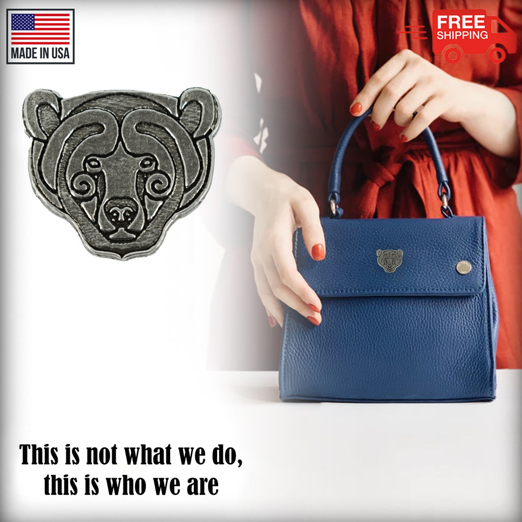 Bear Head Pin G106