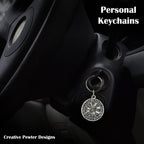 Vegv?sir Runes Viking Compass Keychain G114KC