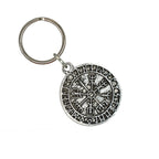 Vegv?sir Runes Viking Compass Keychain G114KC