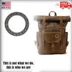 Runes Circle With Open Cutout Pin G116