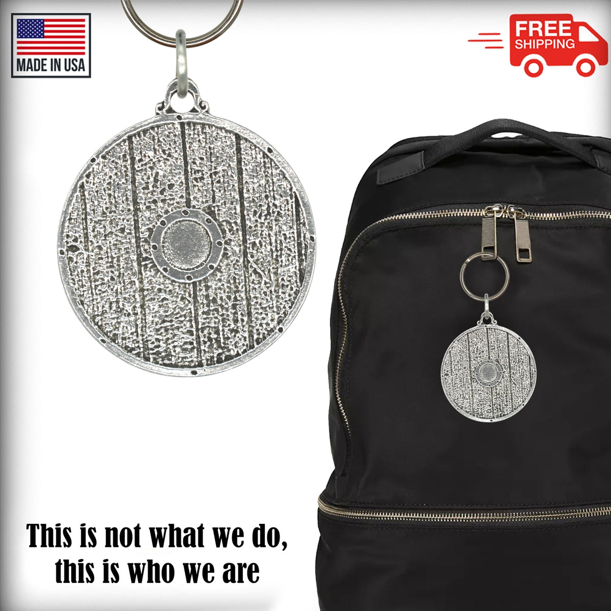 Viking Shield Keychain G118KC