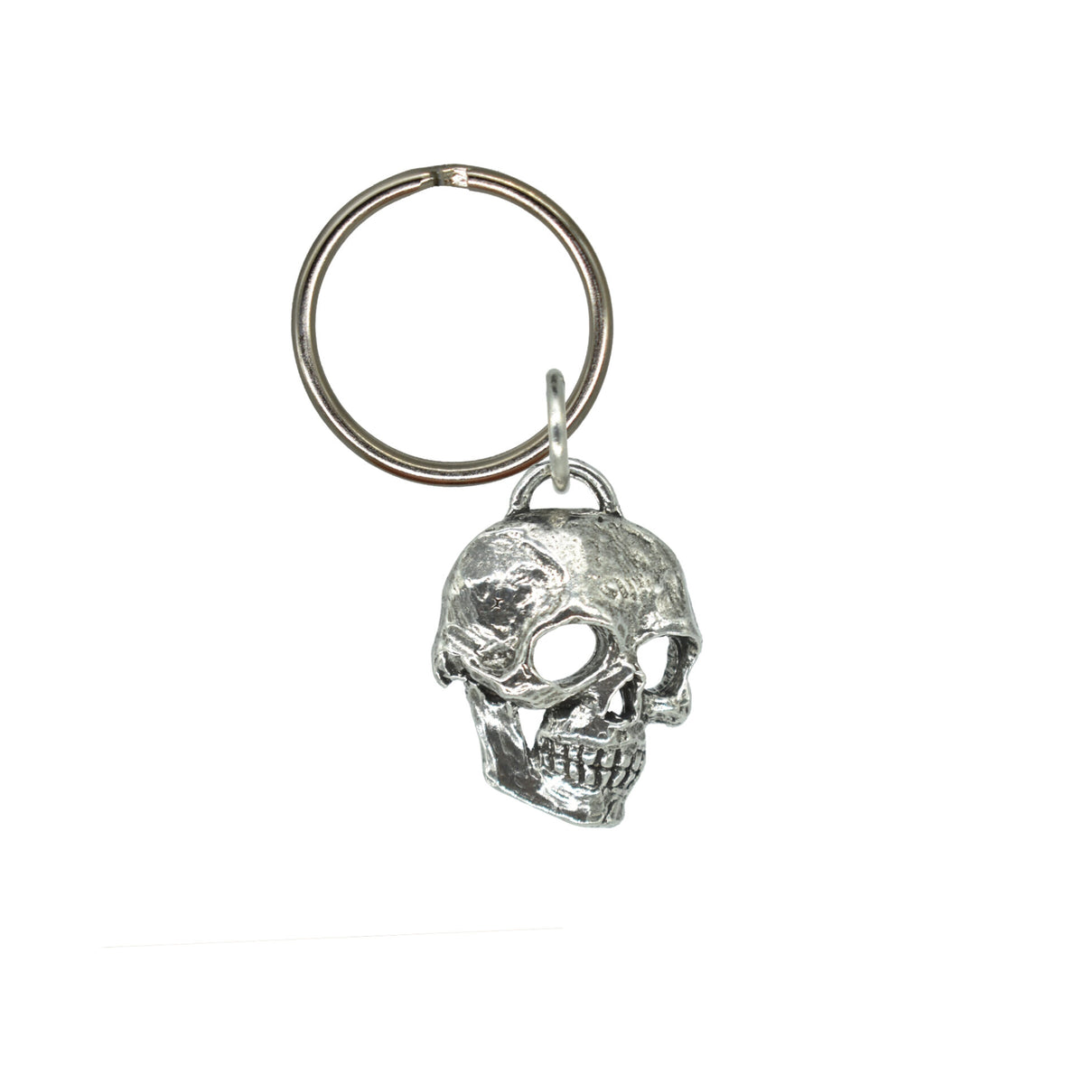 3D Skull Side View Keychain G122KC