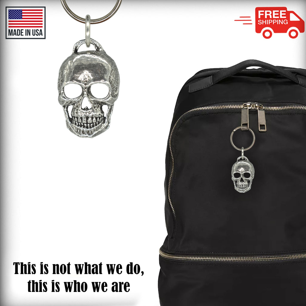3D Skull Keychain G130KC