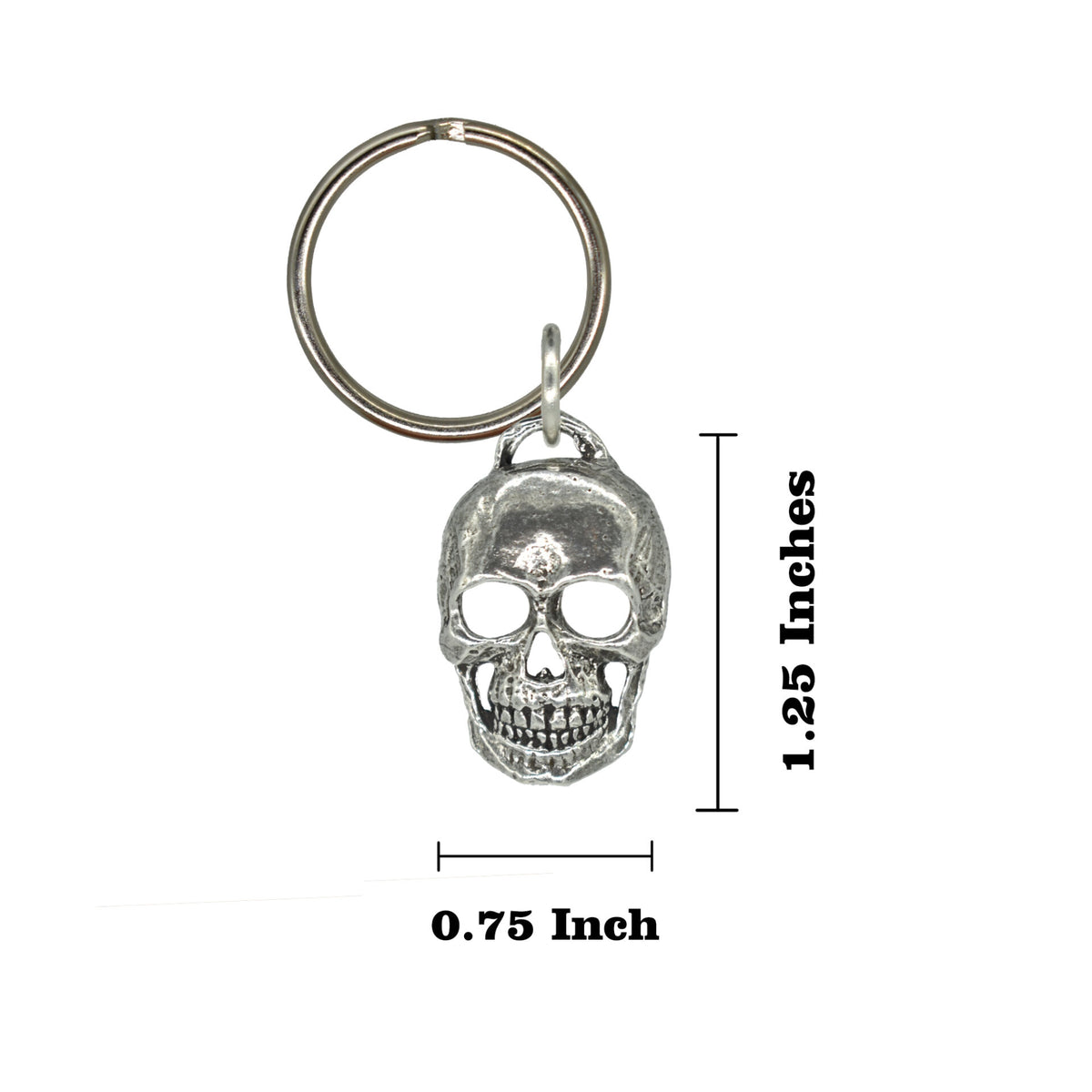 3D Skull Keychain G130KC