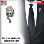 Skull Viking With Tattoos Pin G140