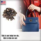 Medieval Lion Head Pin G005