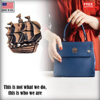 Wooden Sailing Ship Pin G012