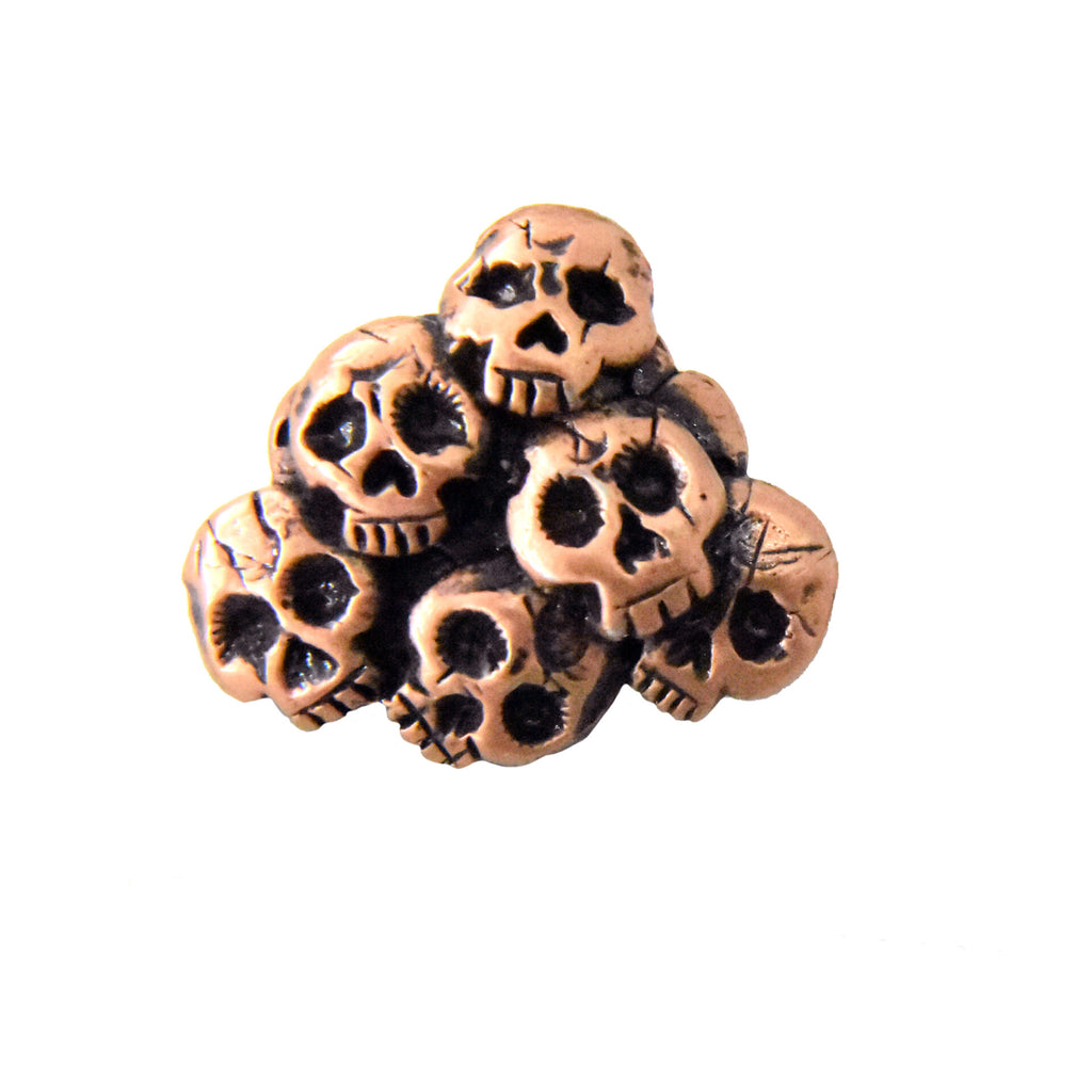 Skull Pile Pin G014