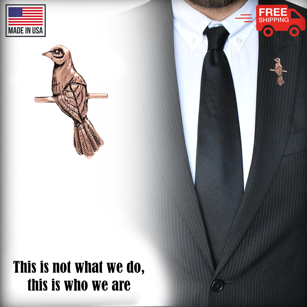 Mocking Bird Pin G031