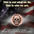 Gear With Skull Pin G034