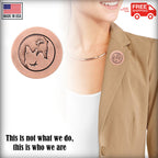 Wolves With Yin Yang Pin G070