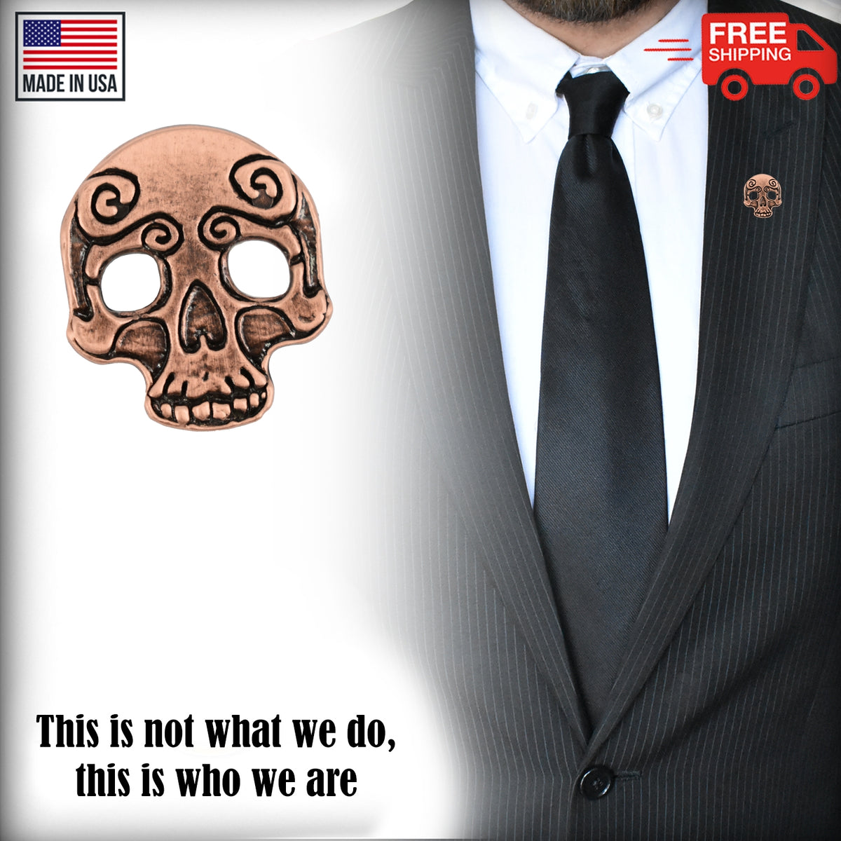 Skull Pin G103