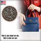 Runes Circle Solid Pin G114
