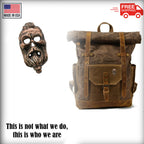 Skull With Beard Pin G134