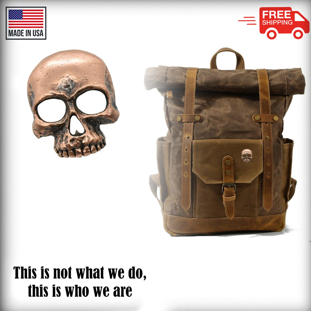 Skull With Grin Pin G138
