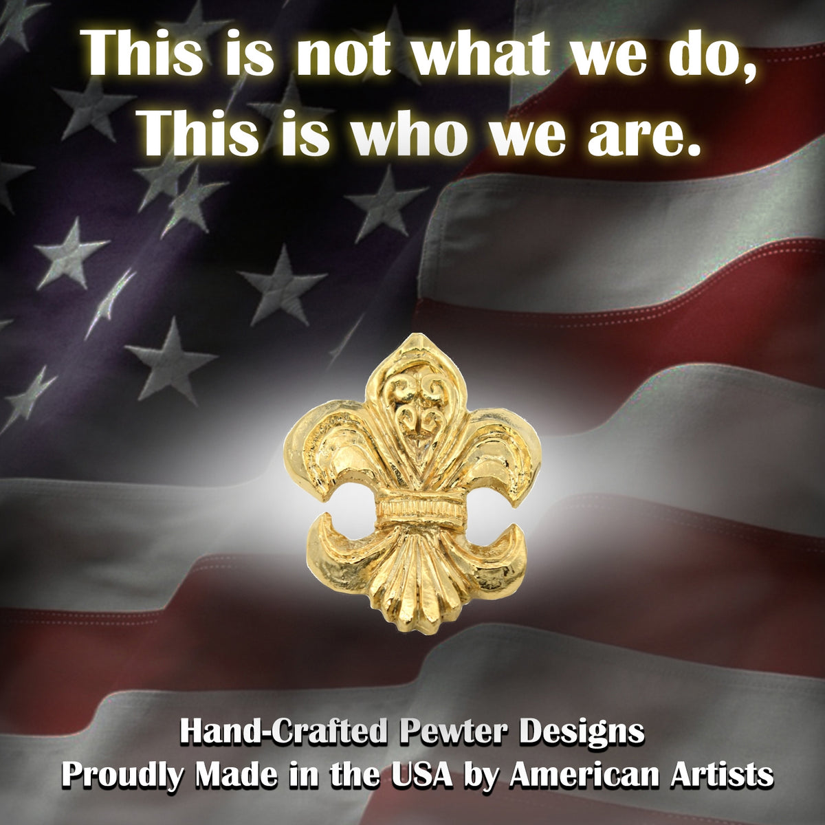Fleur De Lis Pin G021