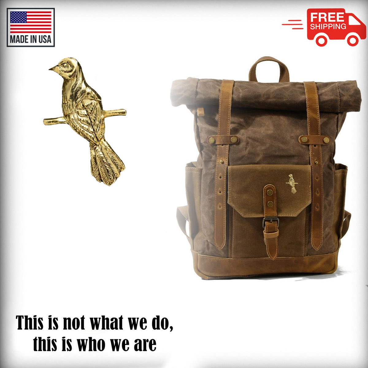 Mocking Bird Pin G031