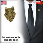Wolf Head Pin G105