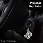 Letter B Keychain L002KC