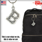 Letter B Keychain L002KC