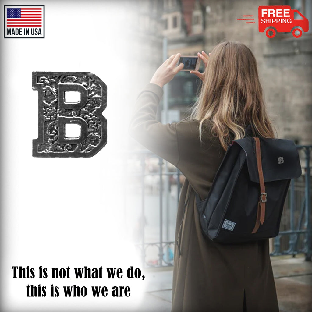 B Letter Pin L002