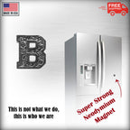 B Letter Magnet L002