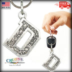 Letter D Keychain L004KC