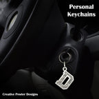Letter D Keychain L004KC