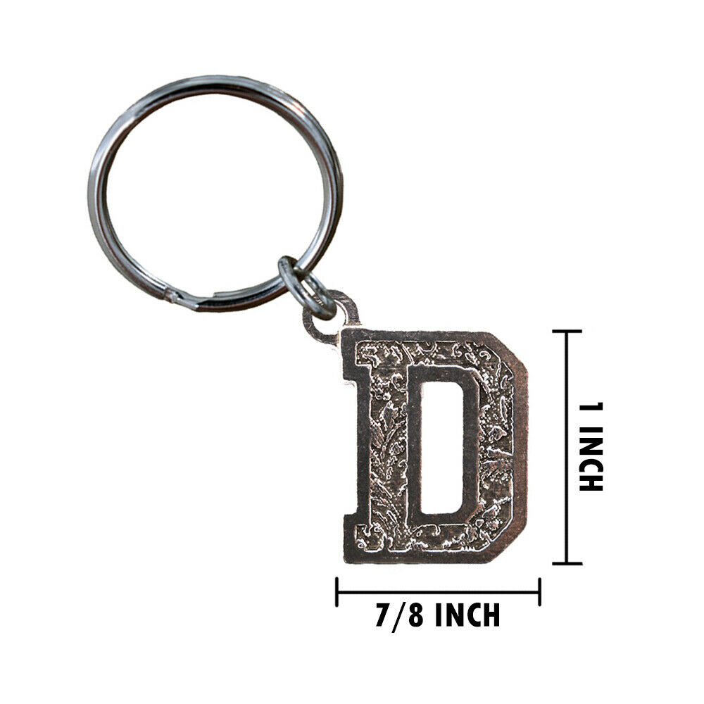 Letter D Keychain L004KC