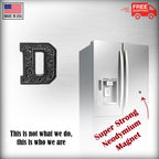 D Letter Magnet L004