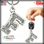 Letter F Keychain L006KC