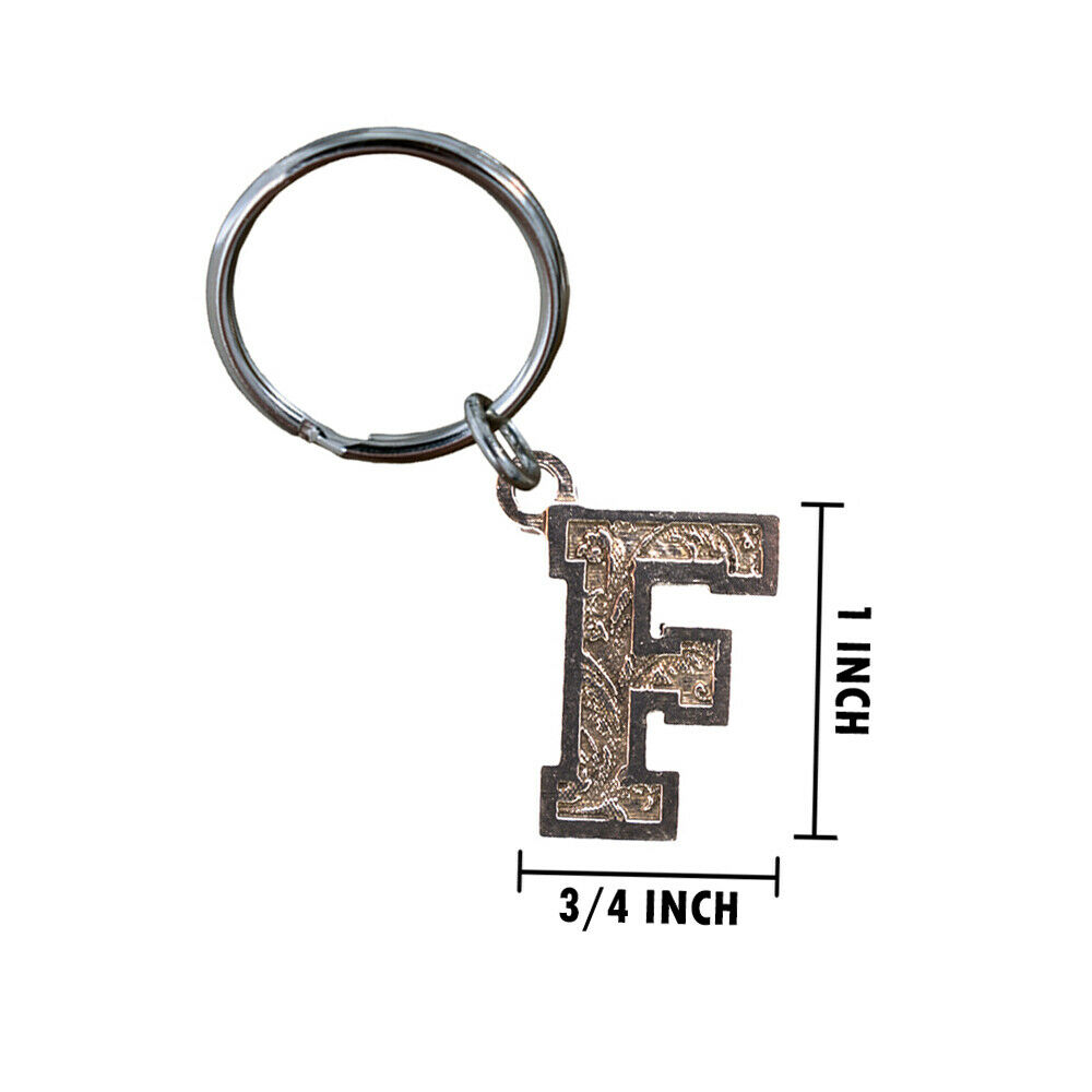 Letter F Keychain L006KC