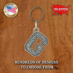 Letter G Keychain L007KC