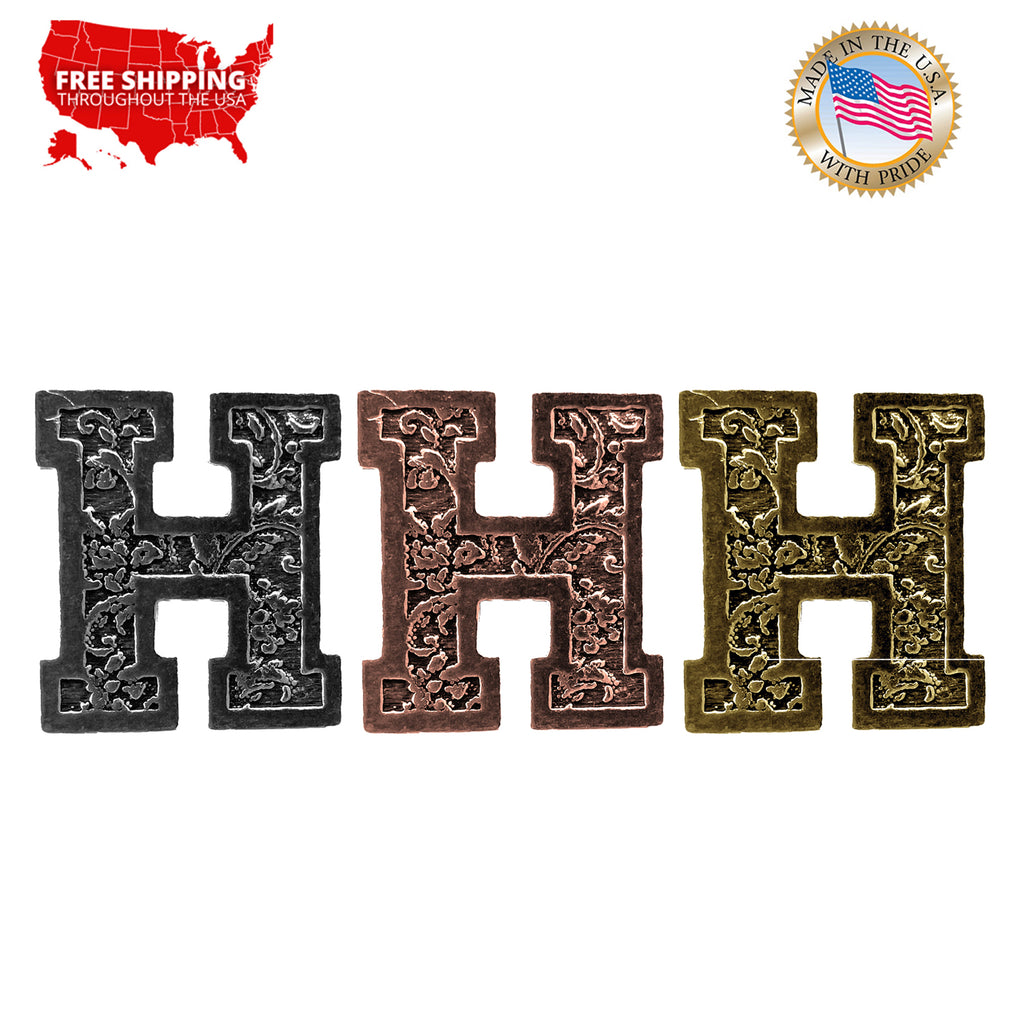 H Letter Pin L008